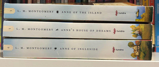 Anne of Green Gables series by L.M Montgomery(3 books)