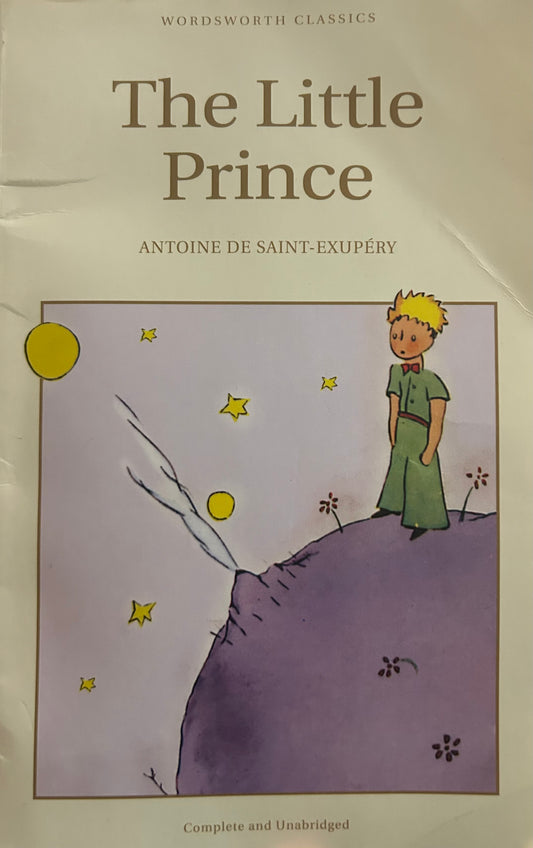 The Little prince
by Antoine de Saint-Exupery