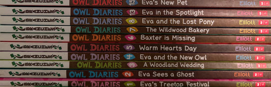 Owl Diaries by Rebecca Elliot (10 books)