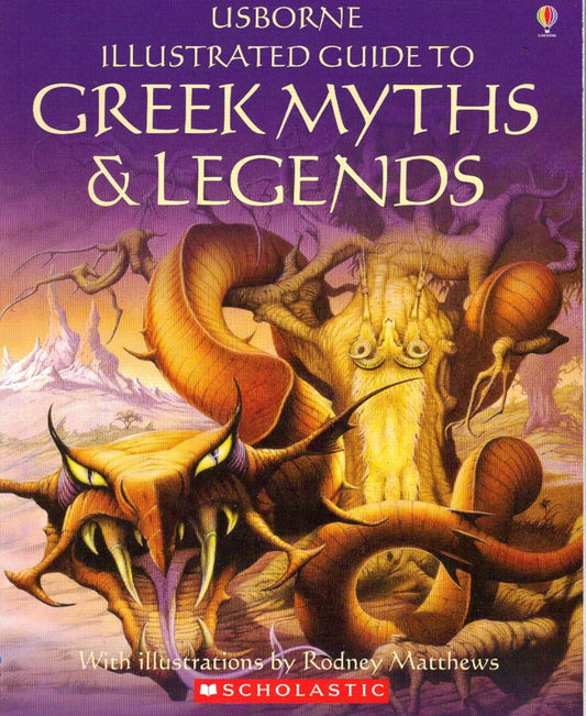 Usborne Illustrated Guide to Greek Myths and Legends