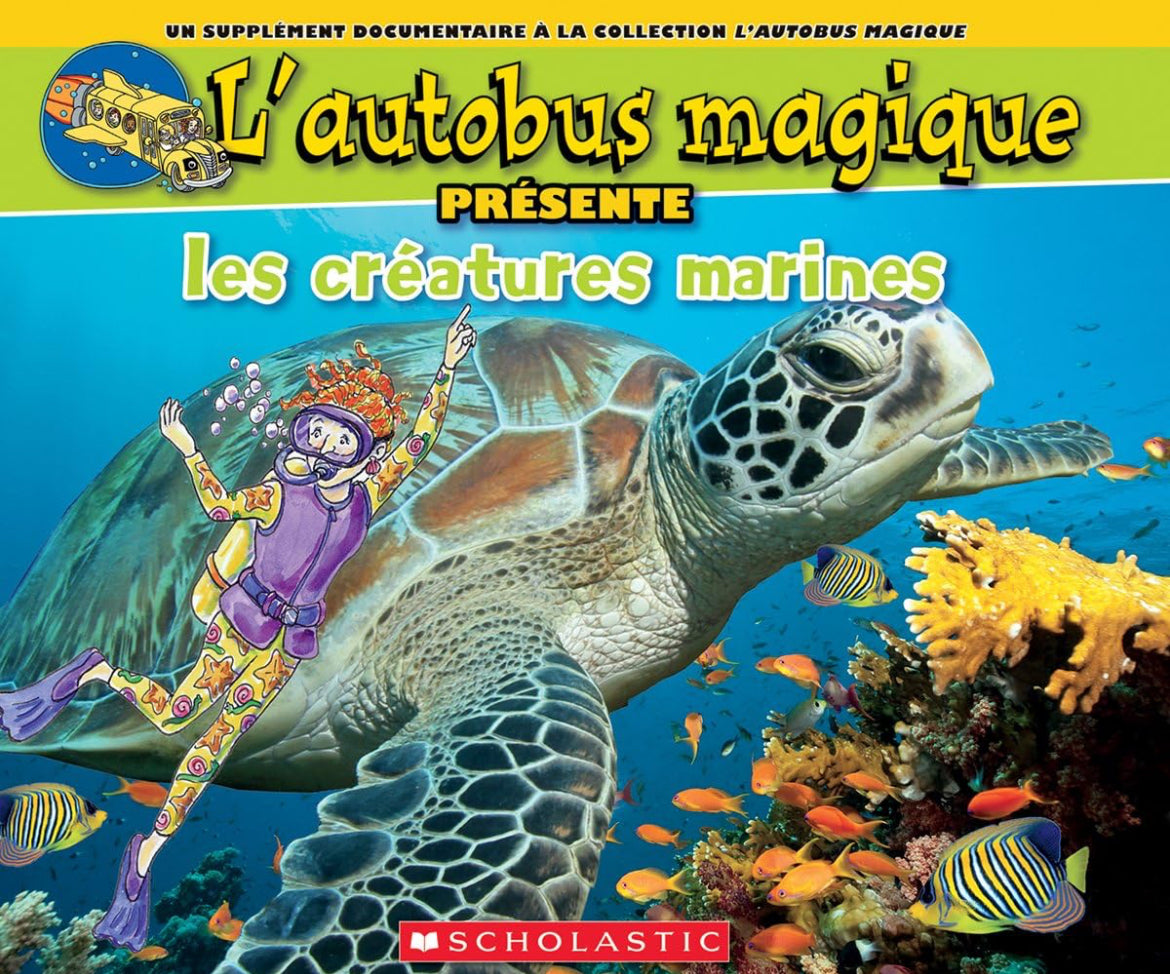 L' autobus magique présente les créatures marines (Hardcover)