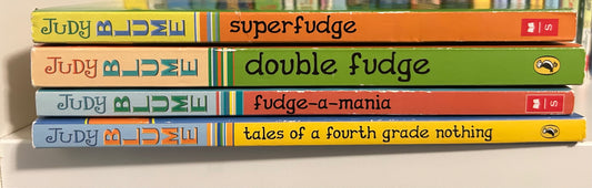 Fudge series by Judy Blume (4 books)