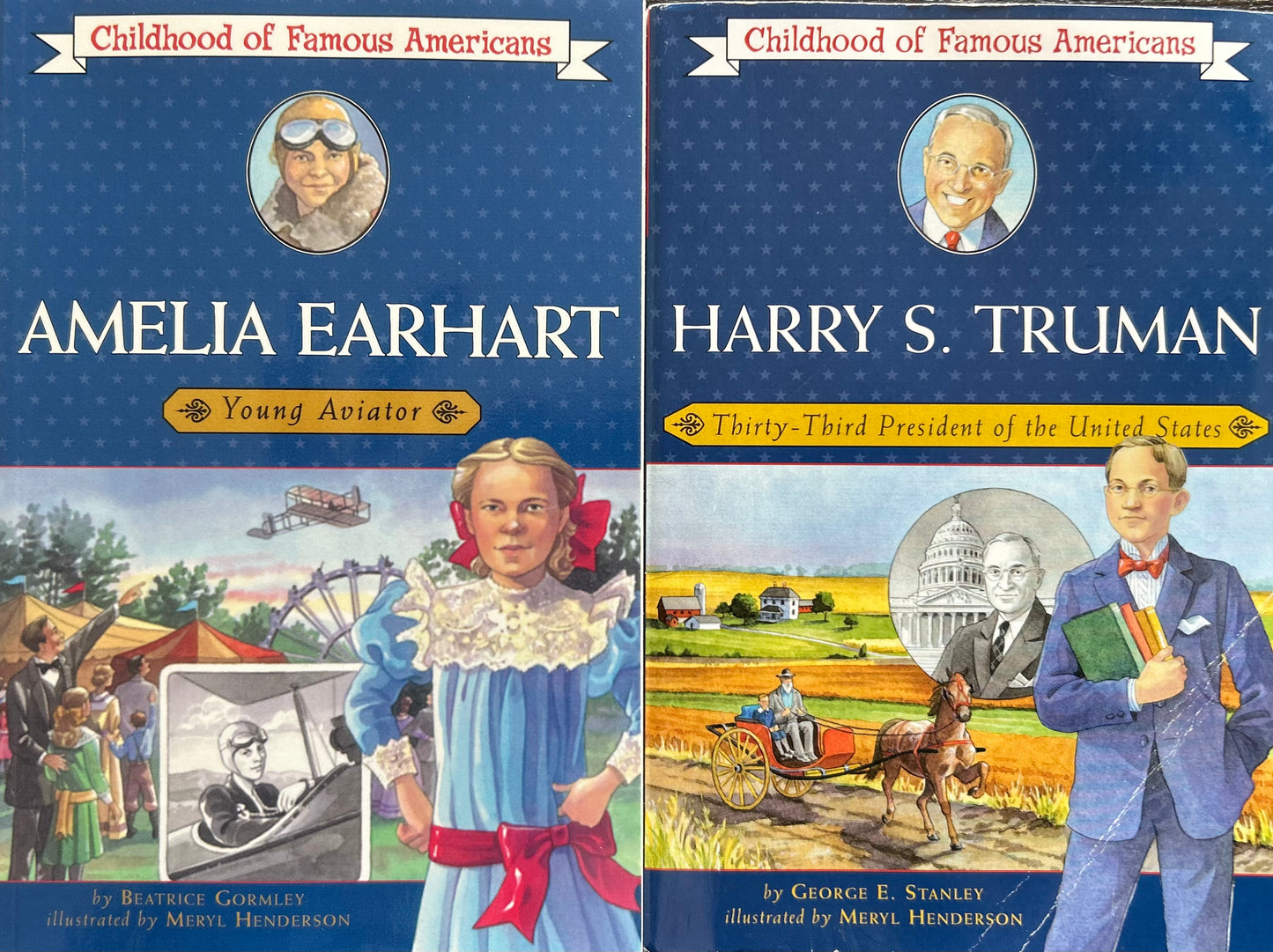 Childhood of Famous Americans (set of 2 books)