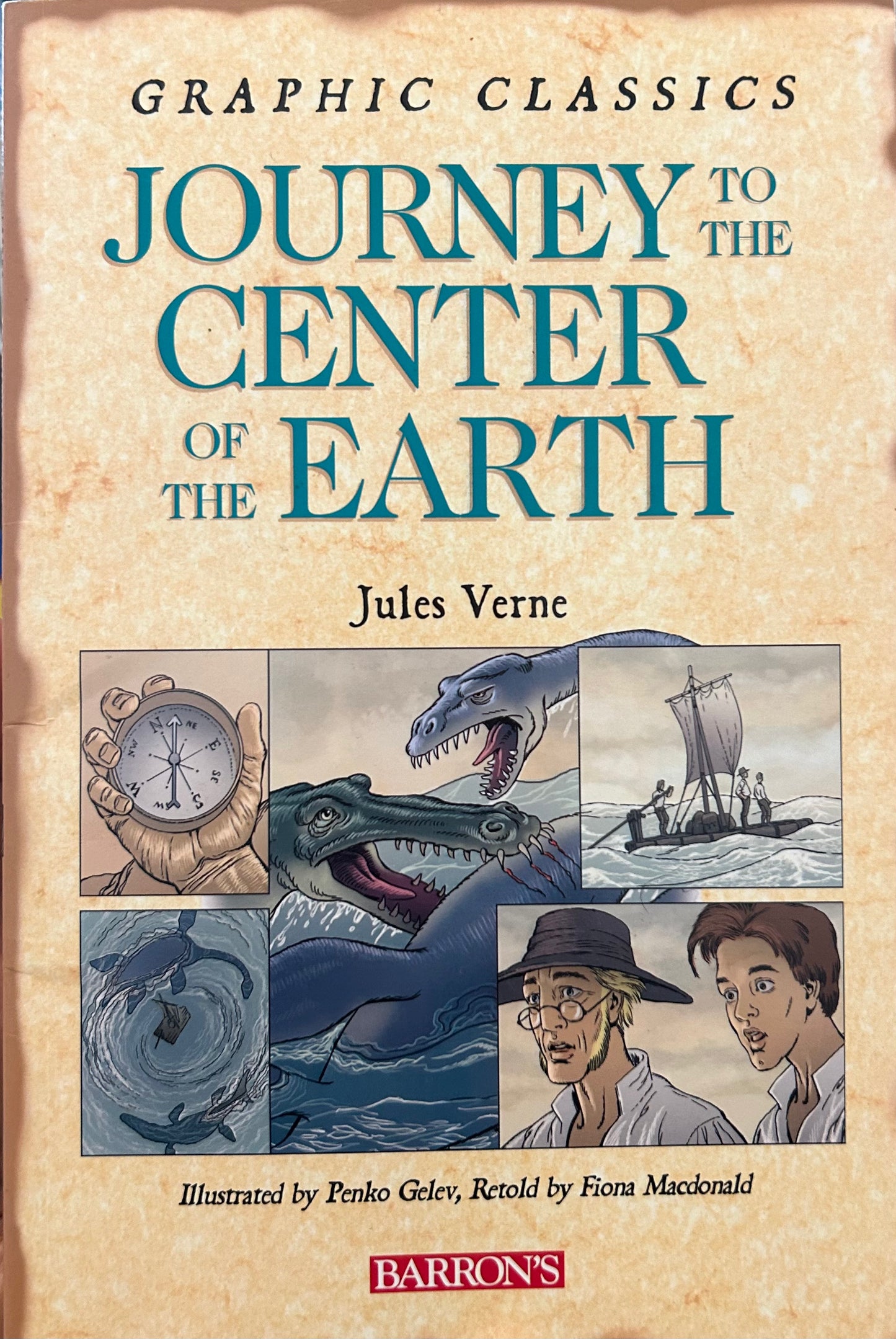 Graphic Classics Journey to the Center of the Earth
by Jules Verne