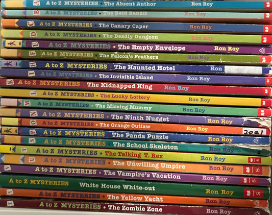 A to Z Mysteries by Ron Roy (21 books)