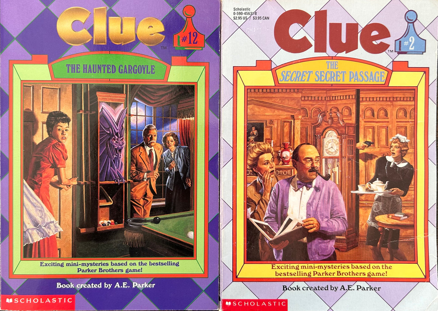 Clue series by A.E. Parker (2 books)