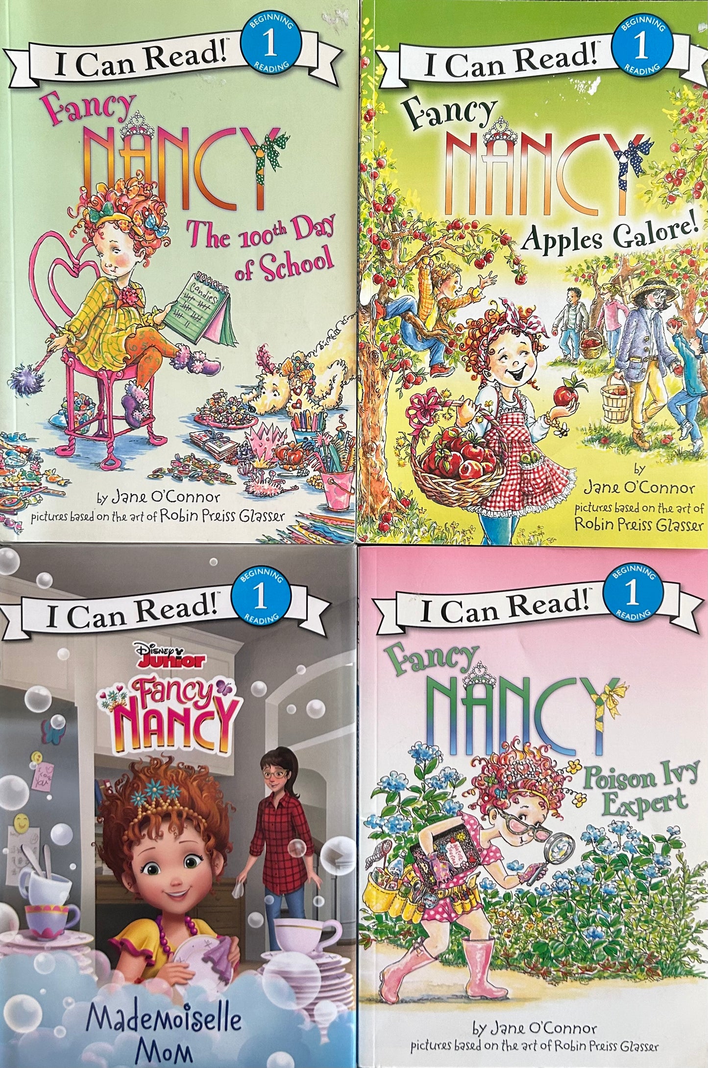 Fancy Nancy Readers (Level 1) 4 books