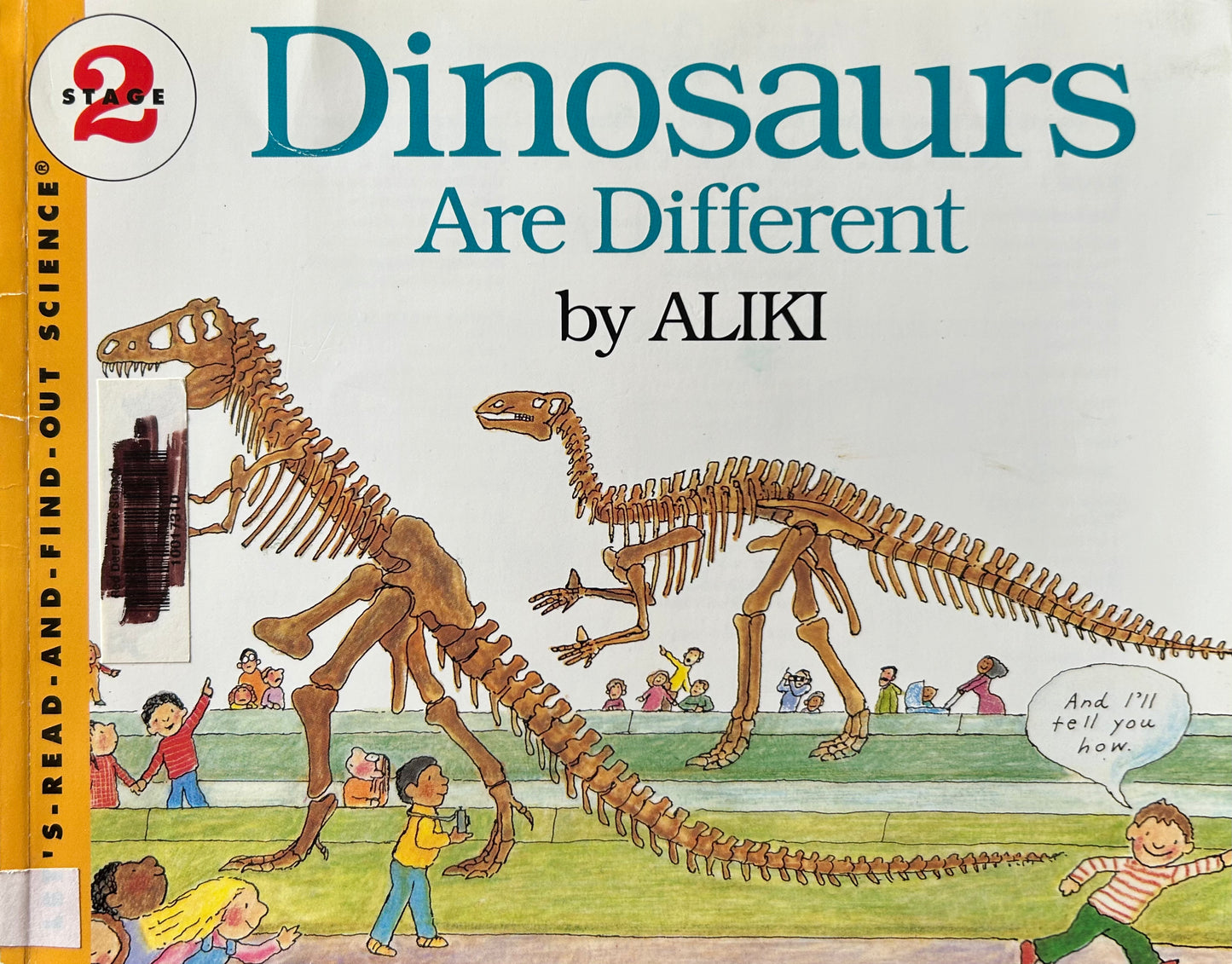 Dinosaurs are different by Aliki