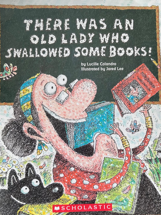 Old Lady Who Swallowed by Lucille Colandro ( set of 4 books)