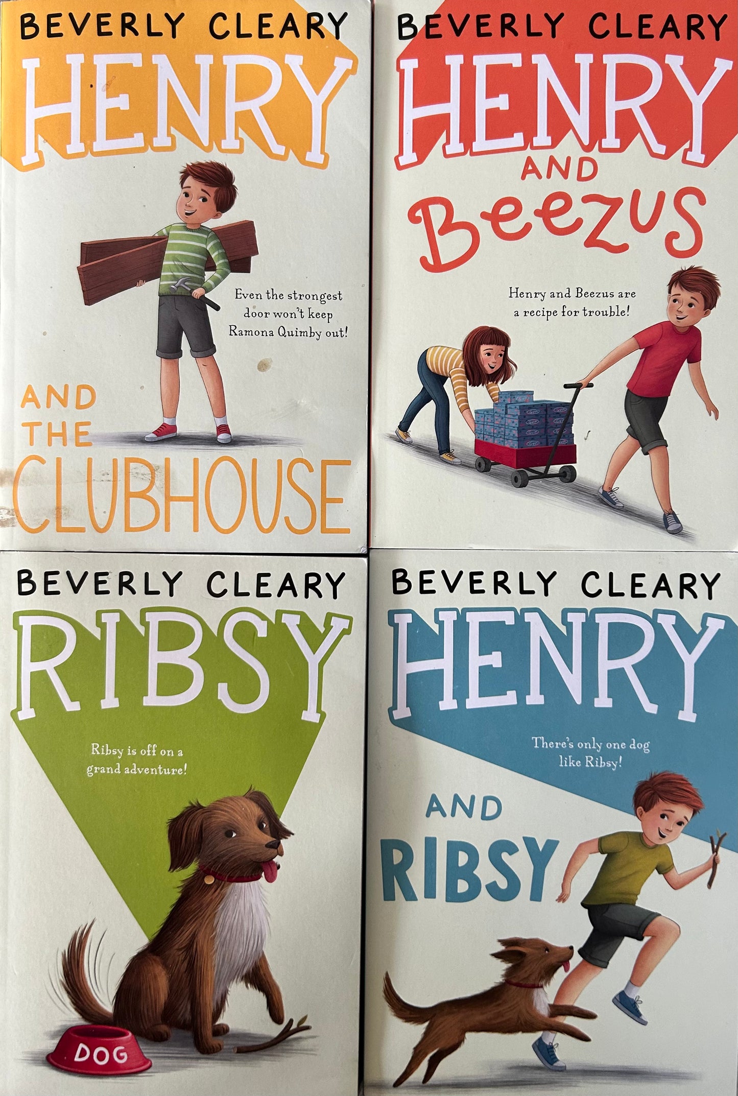 Henry Huggins series by Beverly Cleary Covert Art by Ramona Kaulitzki