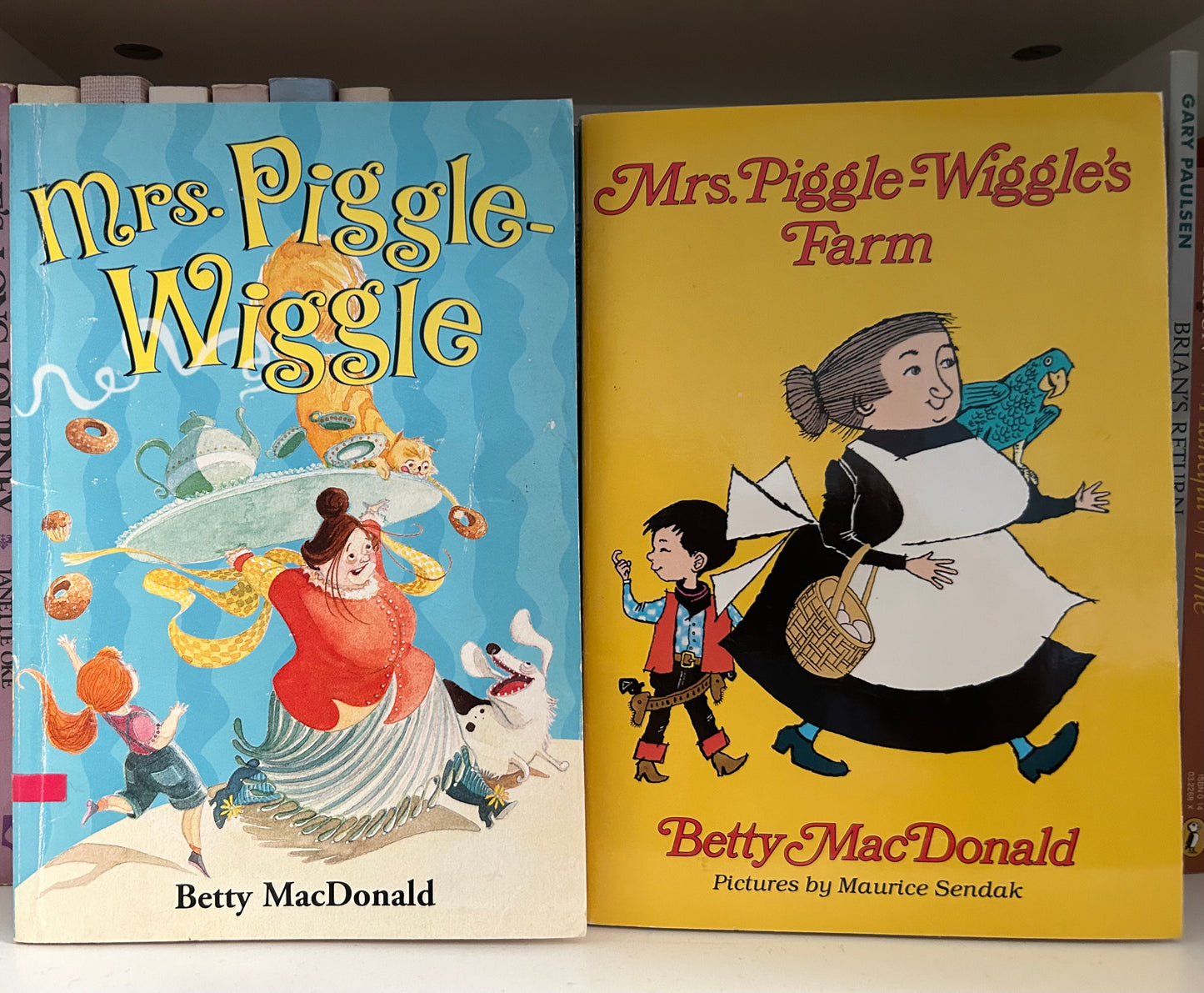 Mrs.Piggle-Wiggle books by Betty MacDonald