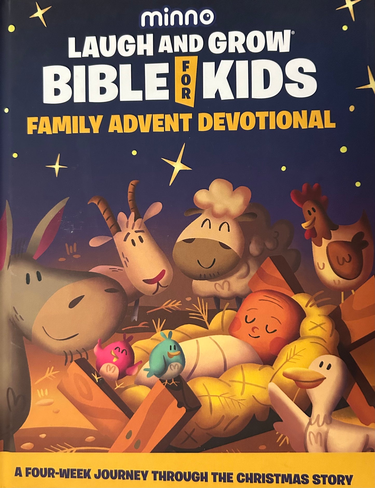 Minno Laugh and Grow Bible Family Advent Devotional: A Four-Week Journey Through the Christmas Story