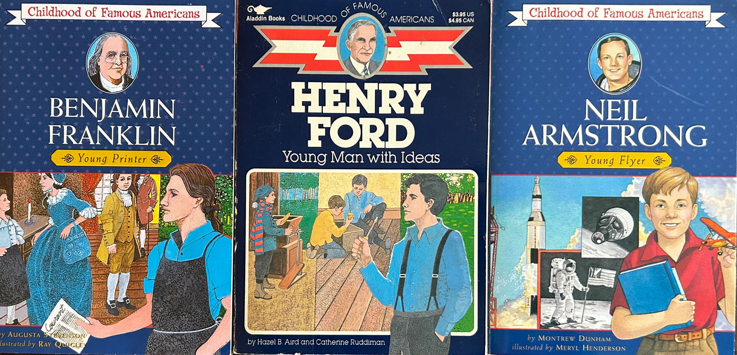 (Members Only) Childhood Of Famous Americans series (Men)