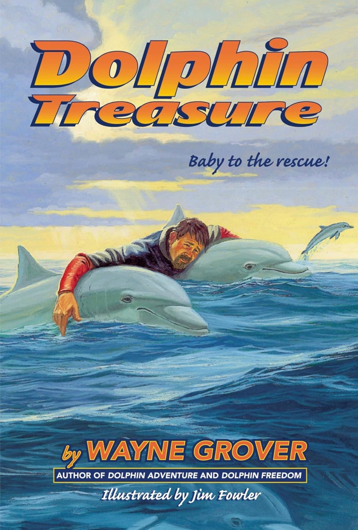 Dolphin Treasure Baby to the rescue by Wayne Grover