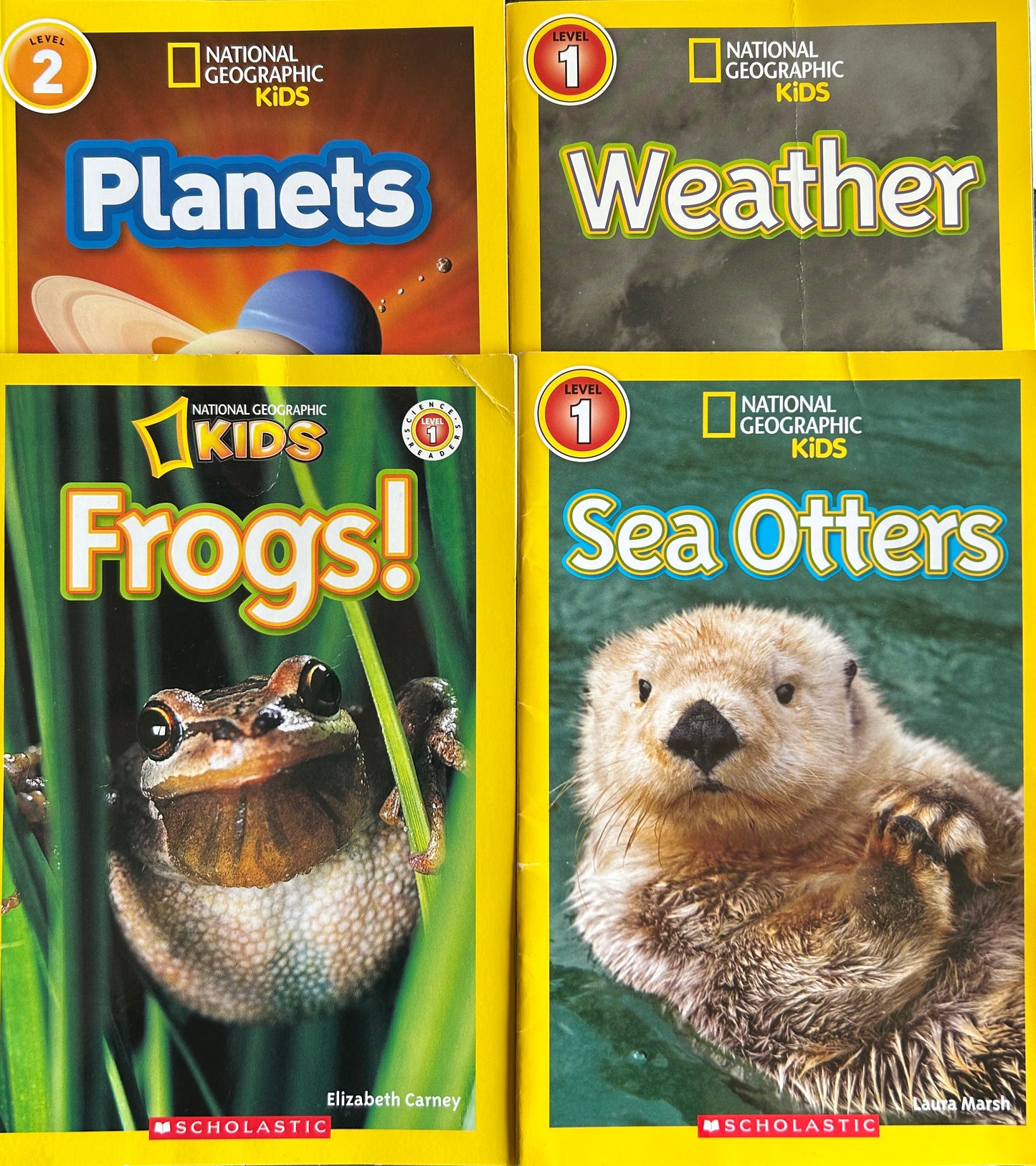 National Geographic Kids Reader (4 books)