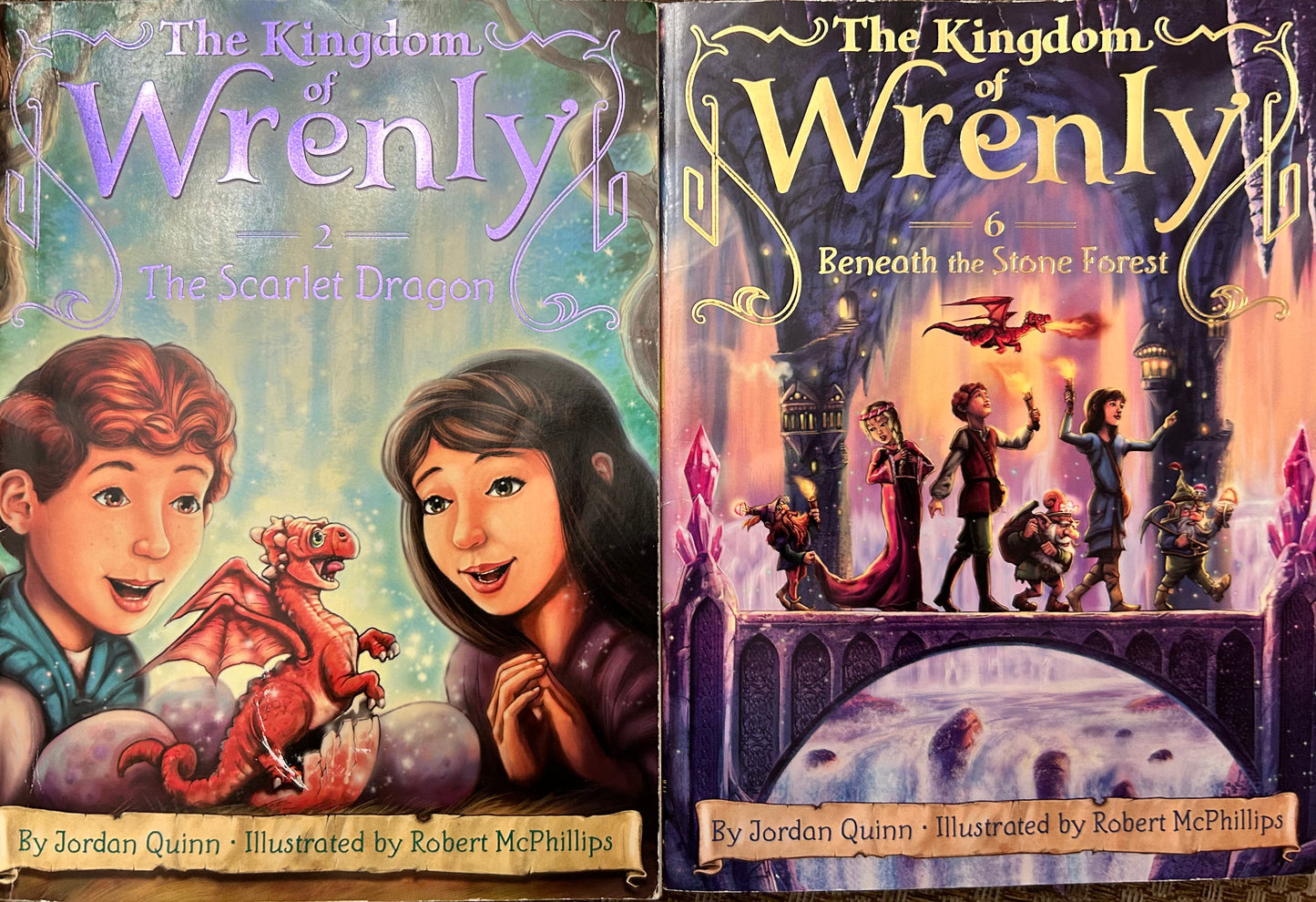 The Kingdom of Wrenly books by Jordan Quinn (6 books)