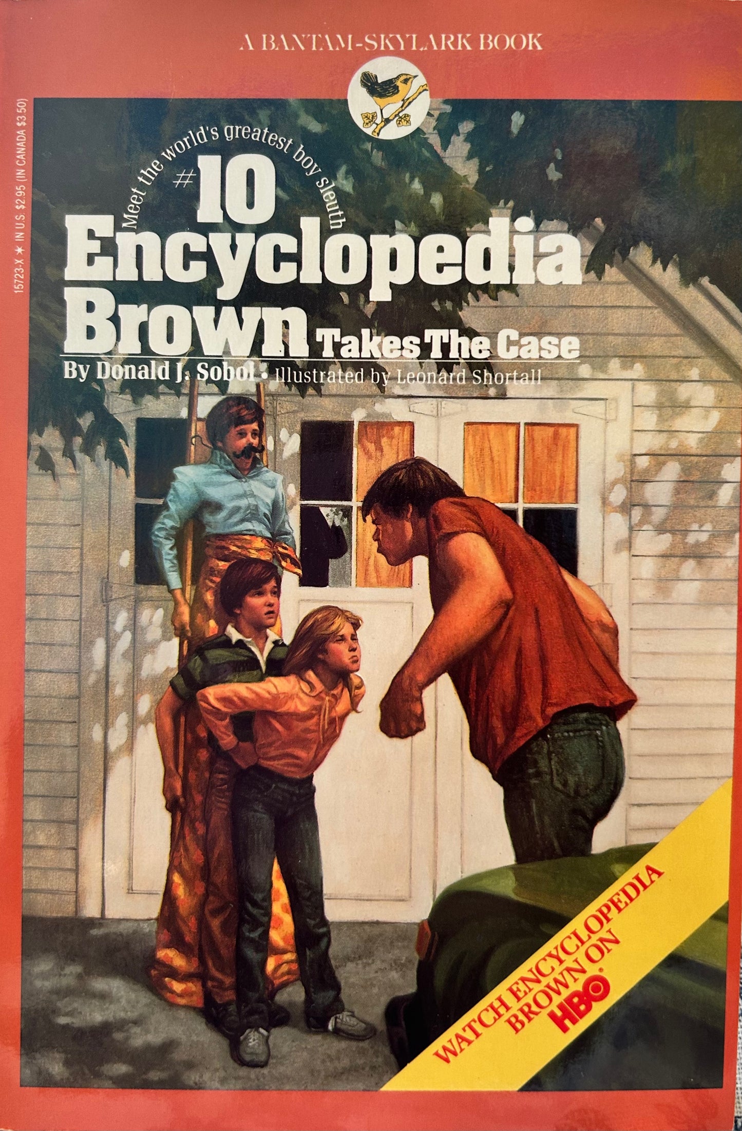 Encyclopedia Brown series by Donald J. Sobol (older print)