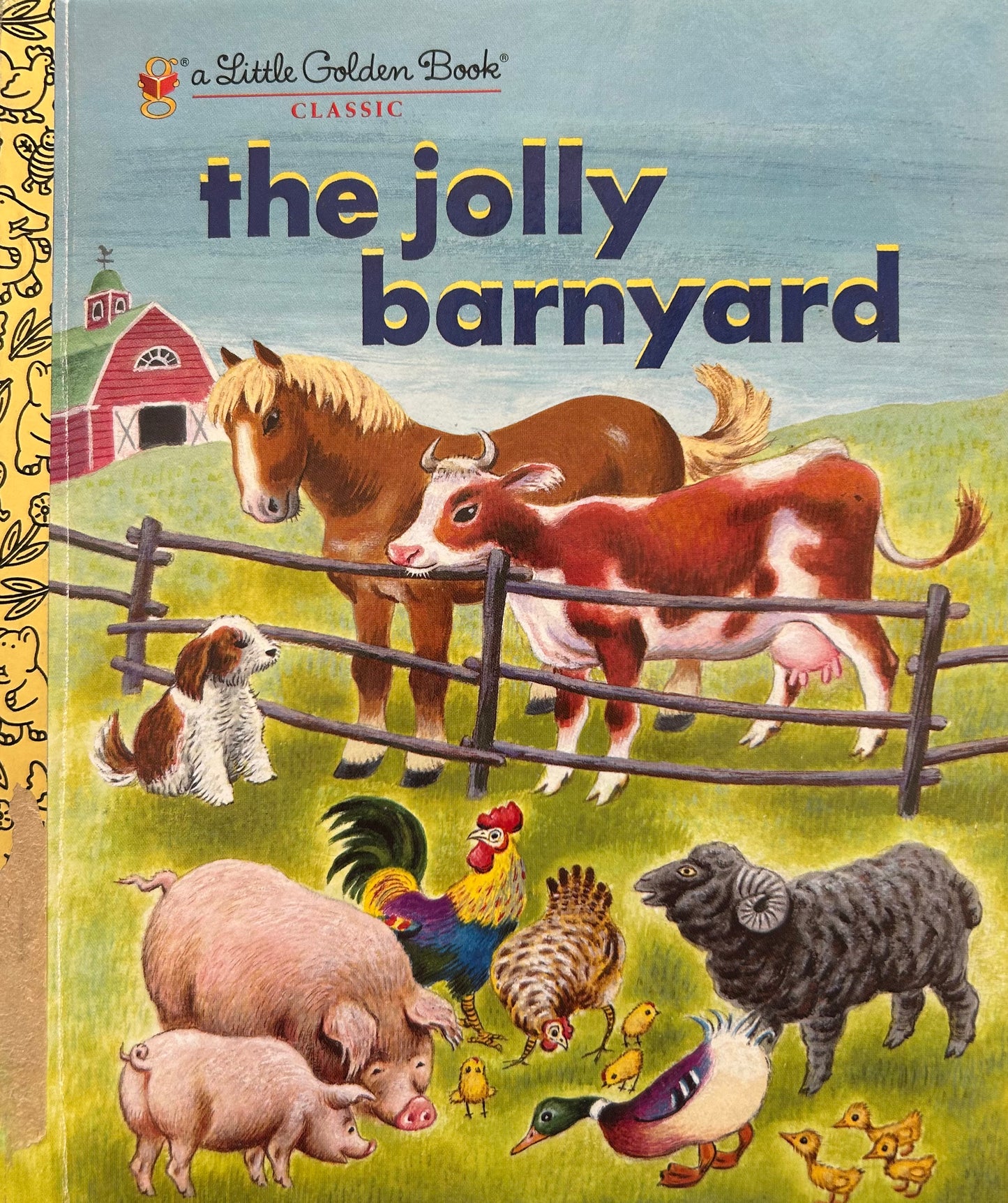 A Little Golden Book: The Jolly Barnyard