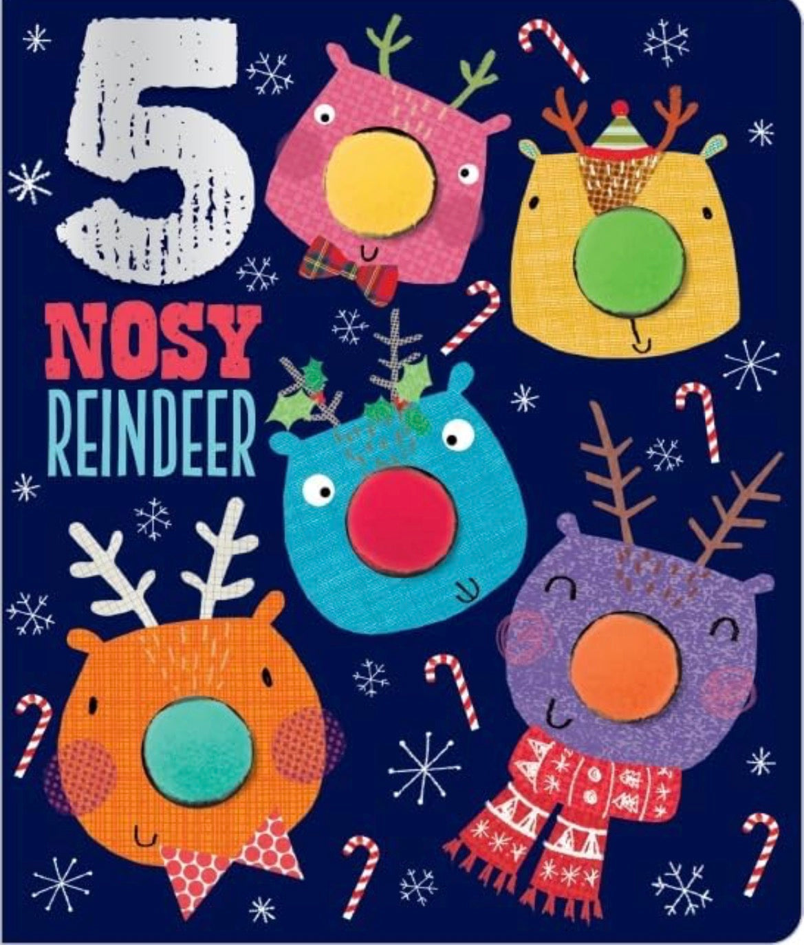 Five Nosy Reindeer - Board book