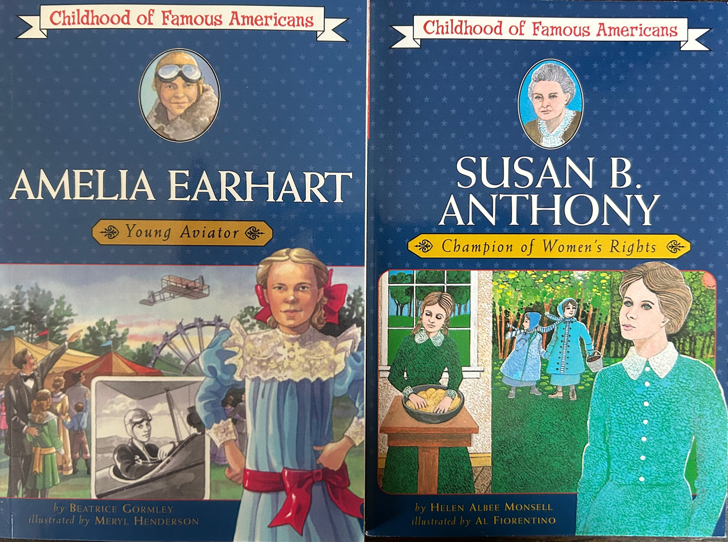(Members Only) Childhood Of Famous Americans series (Women)