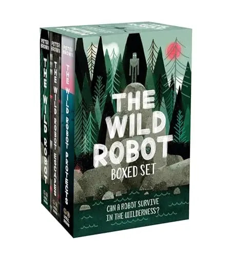 The Wild Robot 3-Book Boxed Set (The Wild Robot/The Wild Robot Escapes/The Wild Robot Protects) by Brown, Peter