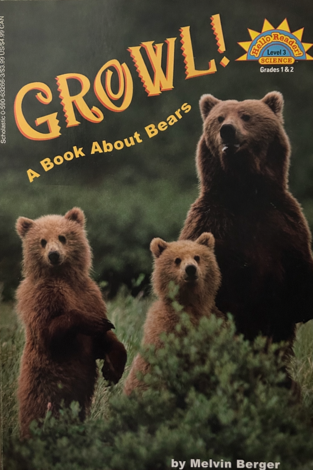 Growl! A Book about Bears