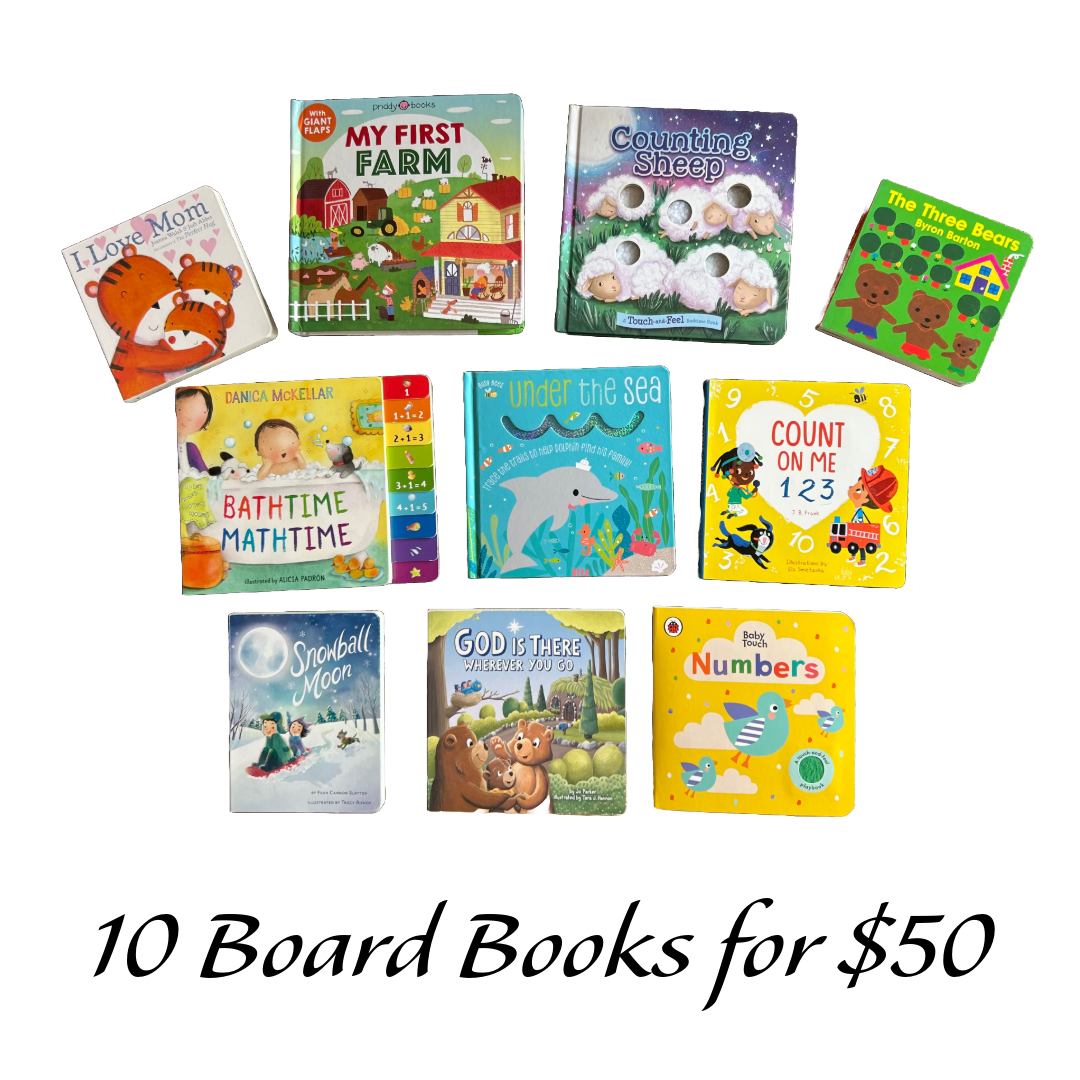 Mystery Bundle - Board Books (10 books)