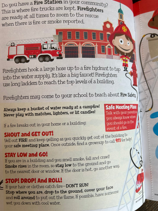 My Community Helpers and Places Workbook (Prek-2)