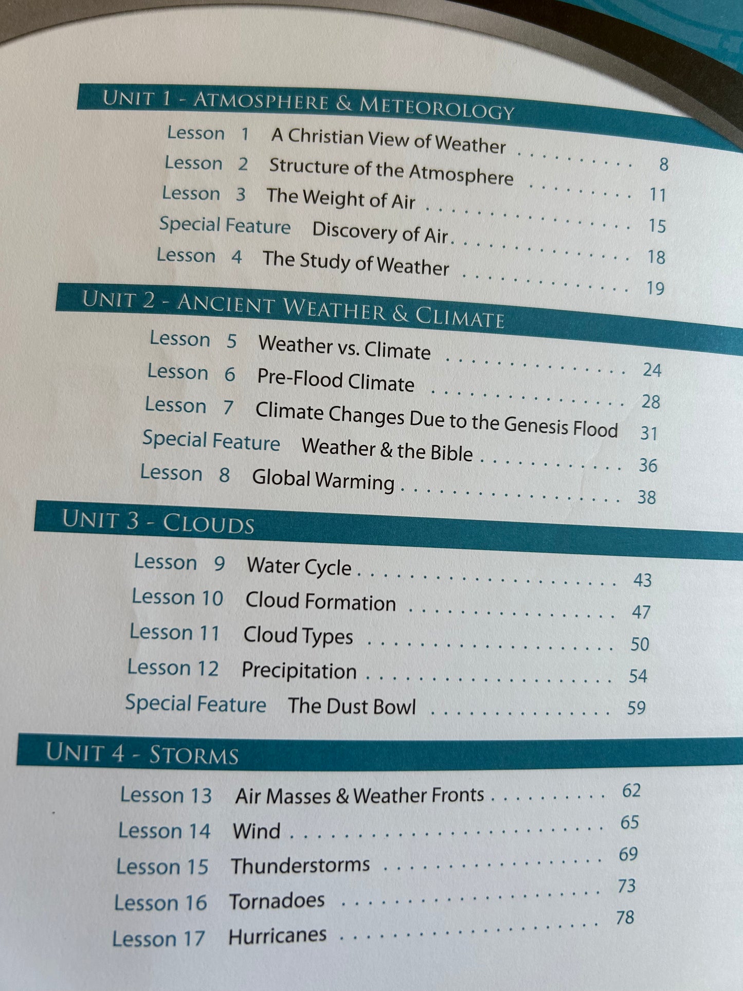 God’s Design for Heaven and Earth - Our Weather and Water