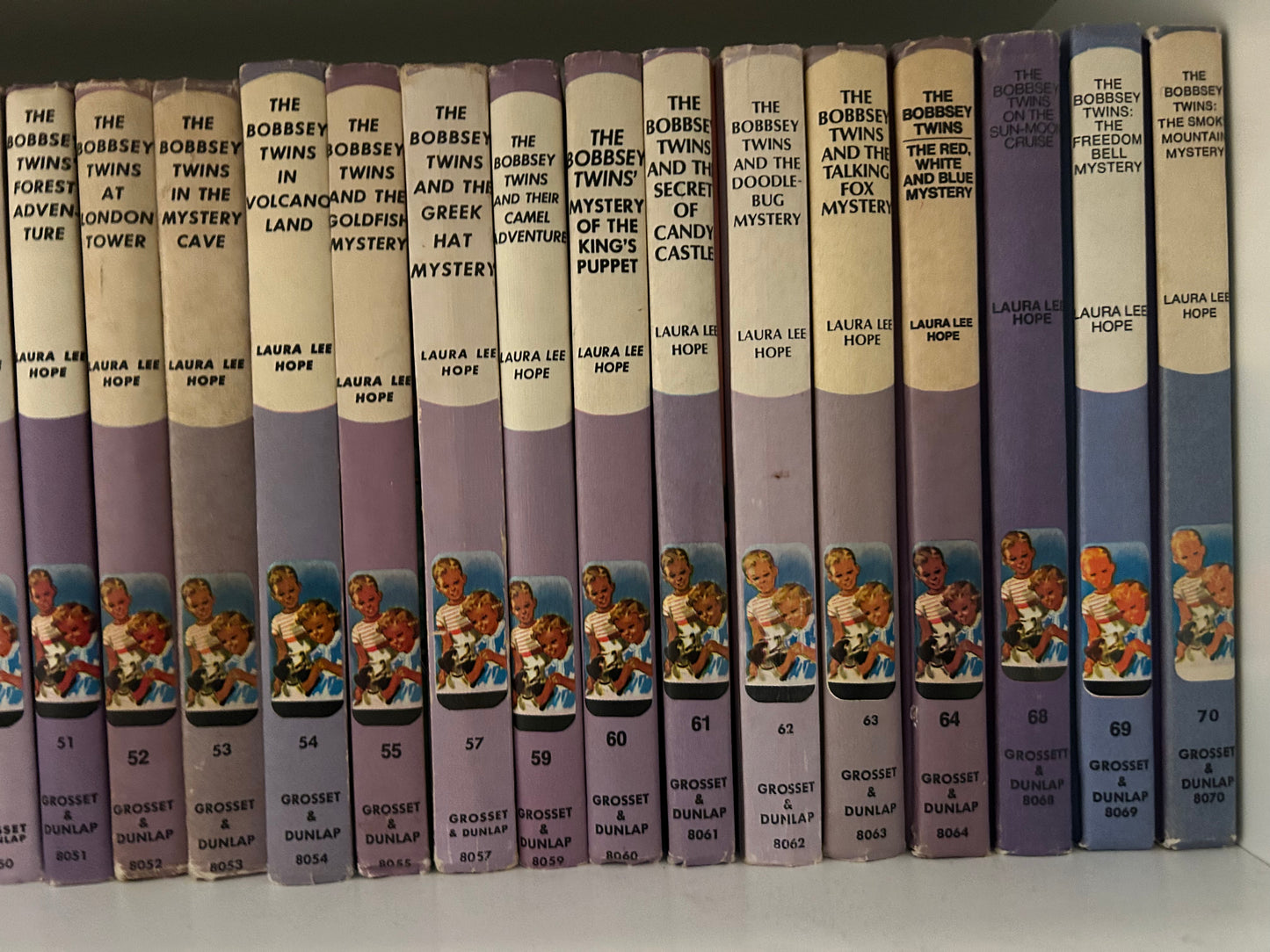 Vintage Bobbsey Twins Books (38 books)