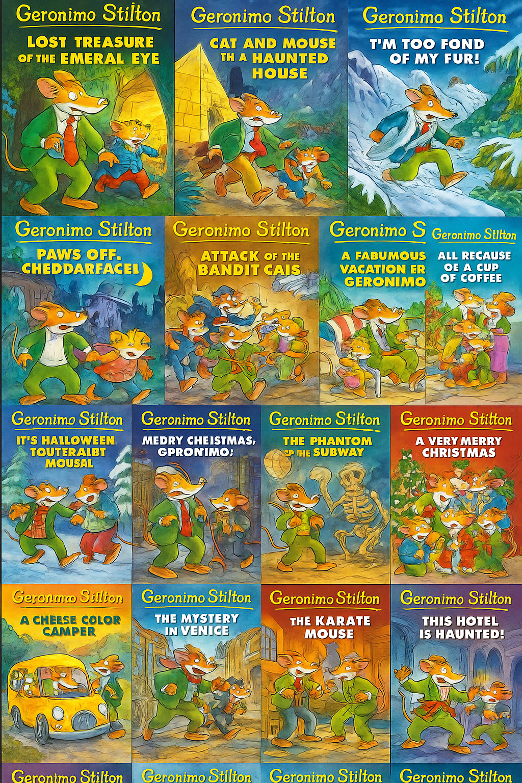 Mystery Bundle - Geronimo Stilton Books