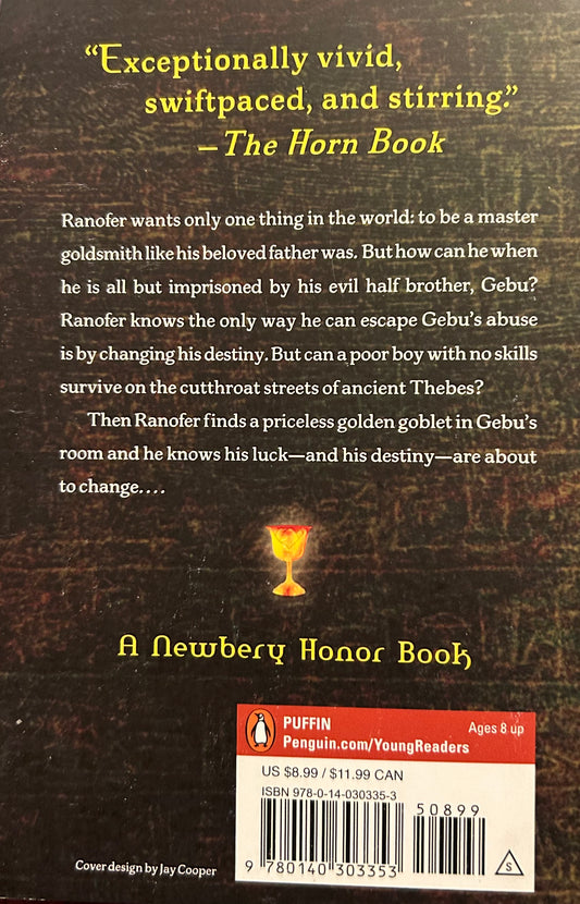 The Golden Goblet by Eloise Jarvis McGraw