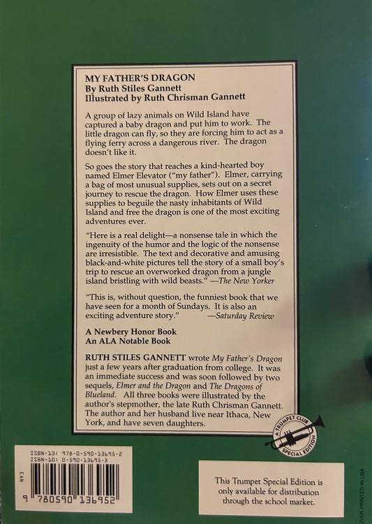My Father's Dragon by Ruth Stiles Gannett