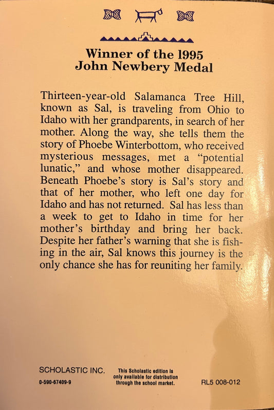 Walk Two Moons by Sharon Creech