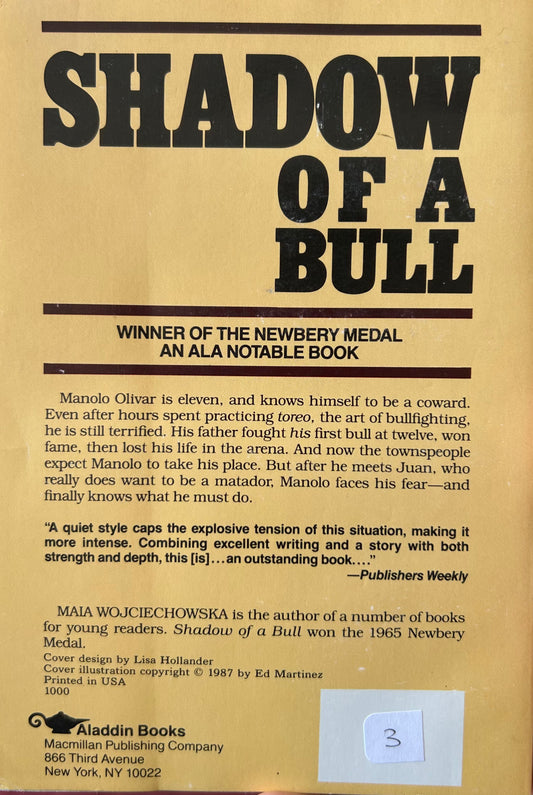 Maia Wojciechowska - Shadow of a Bull