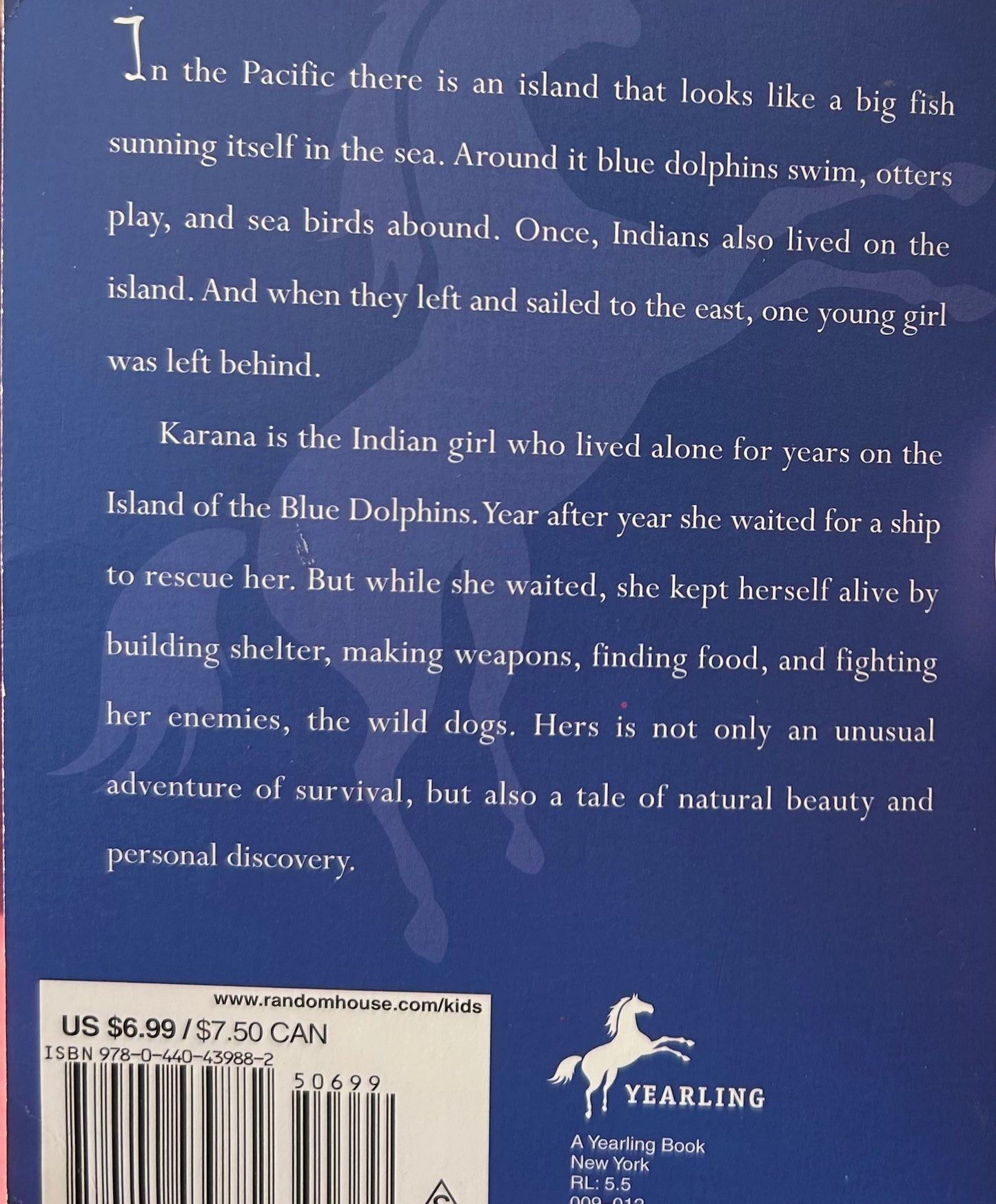 Scott O’Dell: Island of the blue dolphin