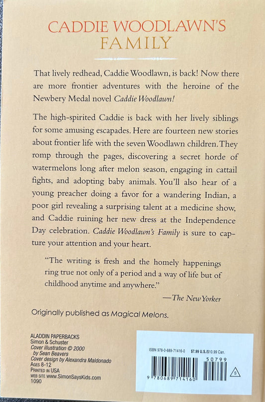 Caddie Woodlawn’s Family by Brink, Carol Ryrie