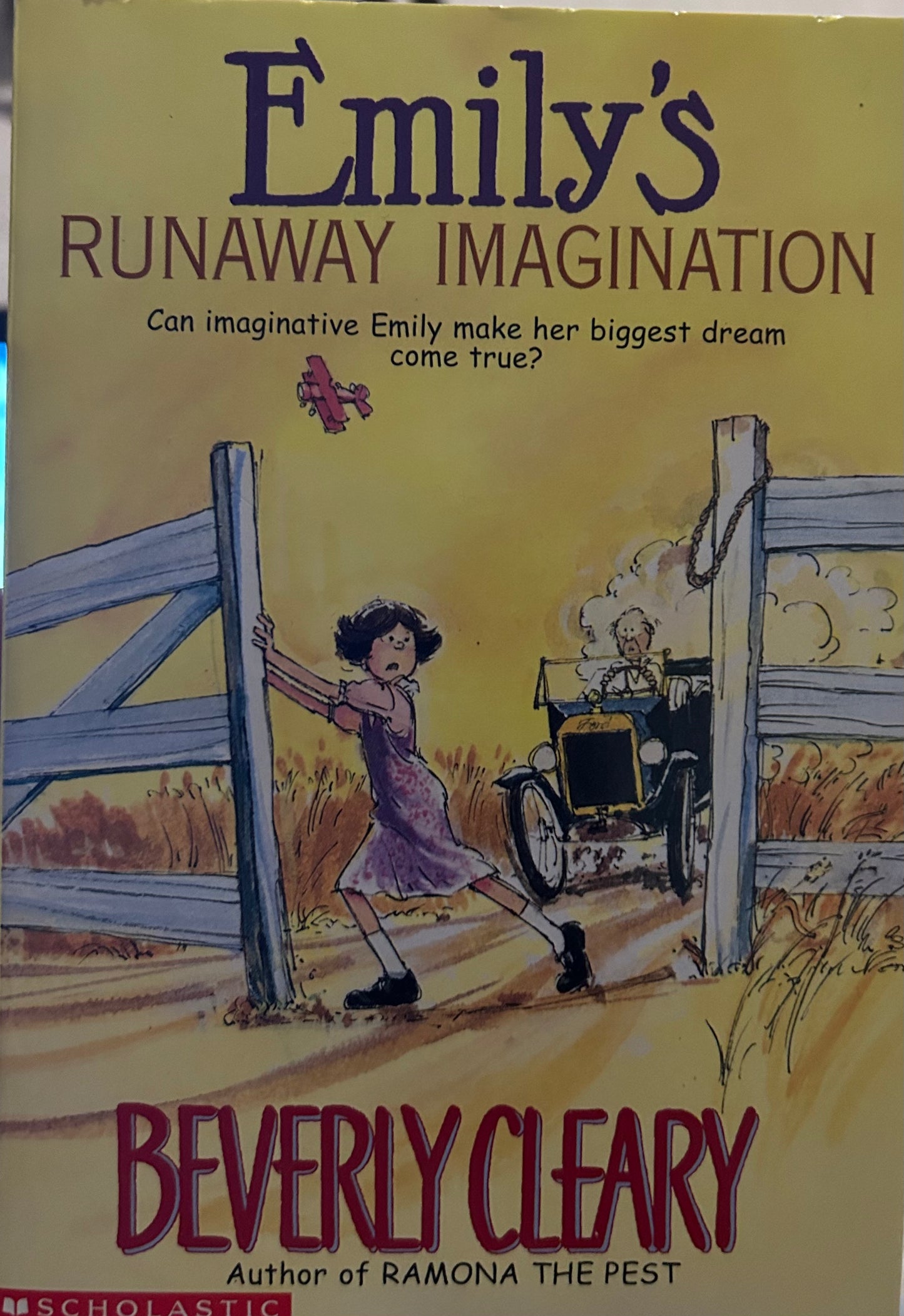 Emily's Runaway Imagination by Beverly Cleary