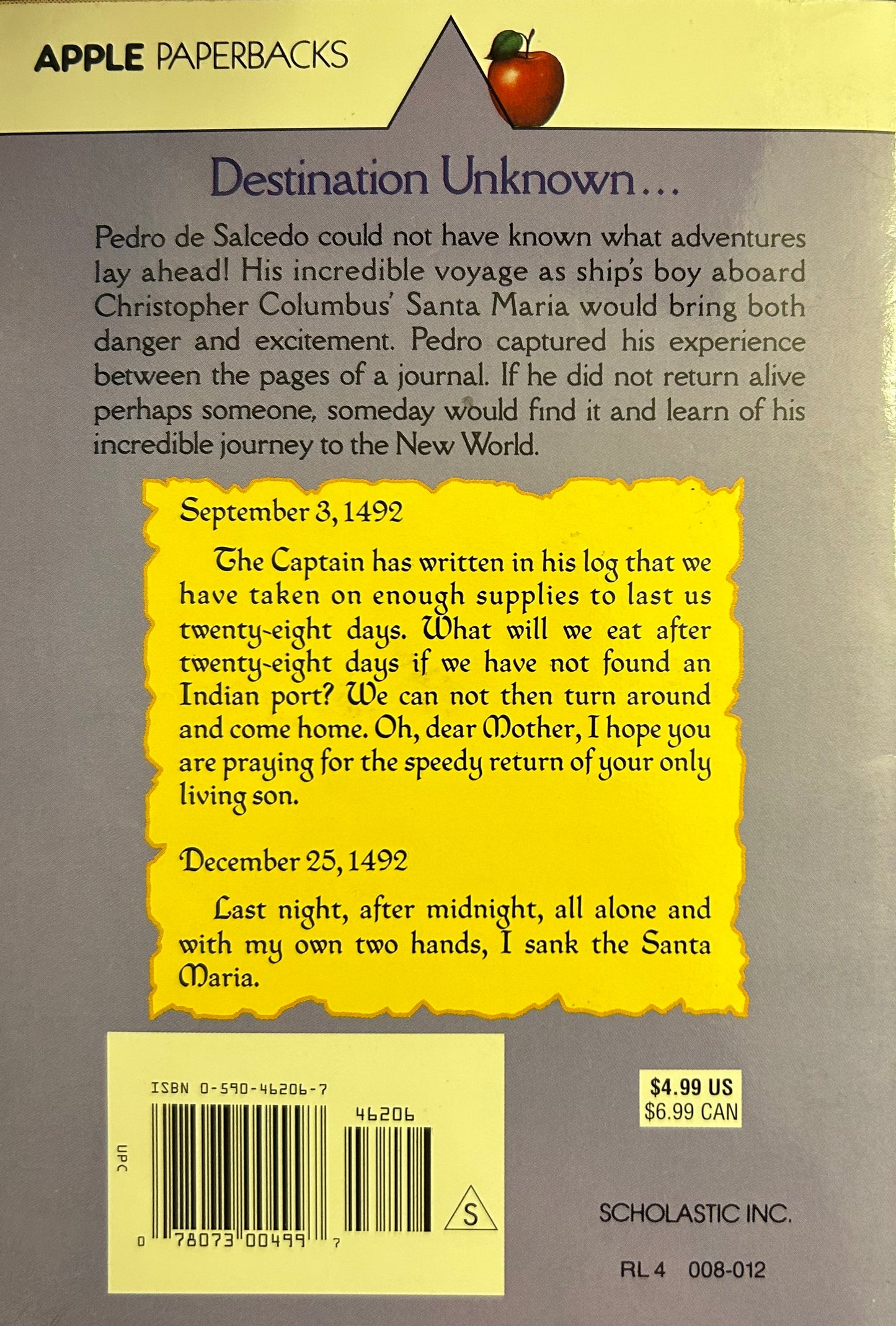 Pedro's journal Book by Pam Conrad