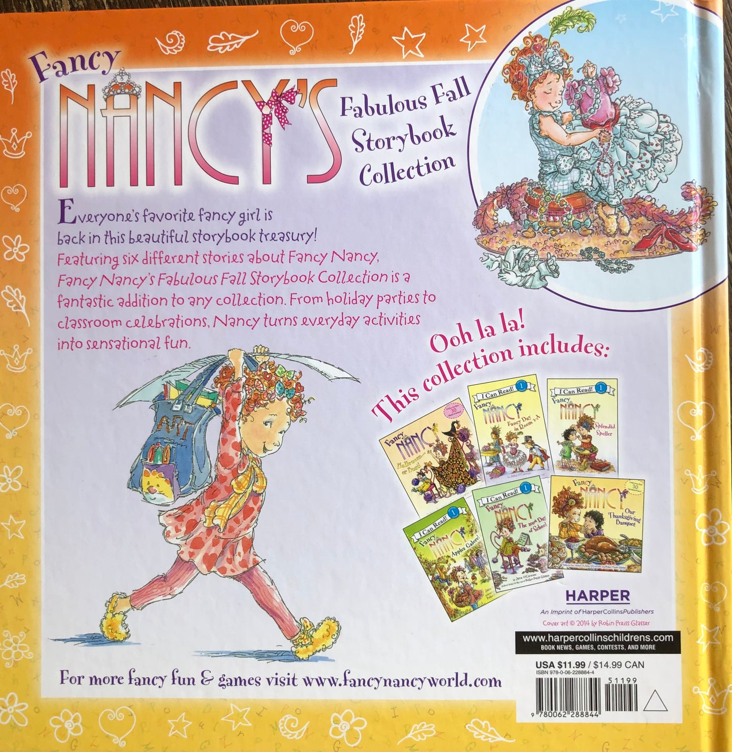 Fancy Nancy Fabulous fall Storybook Collection