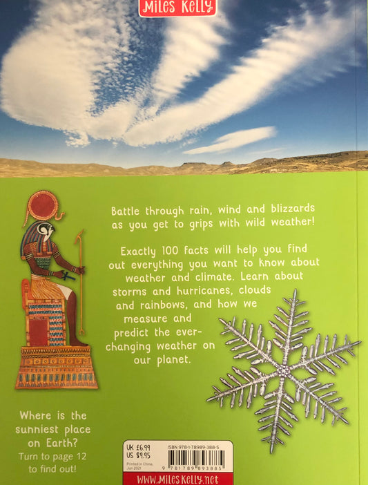 Miles Kelly 100 Facts Weather