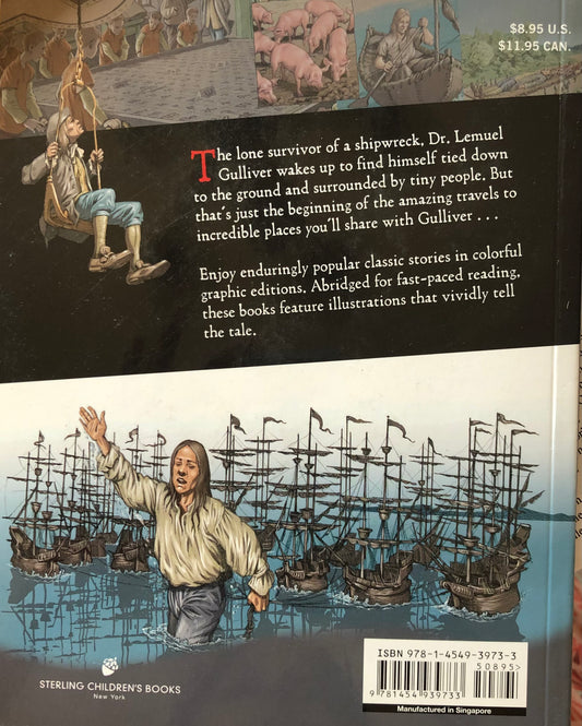 Gulliver’s Travels by Jonathan Swift