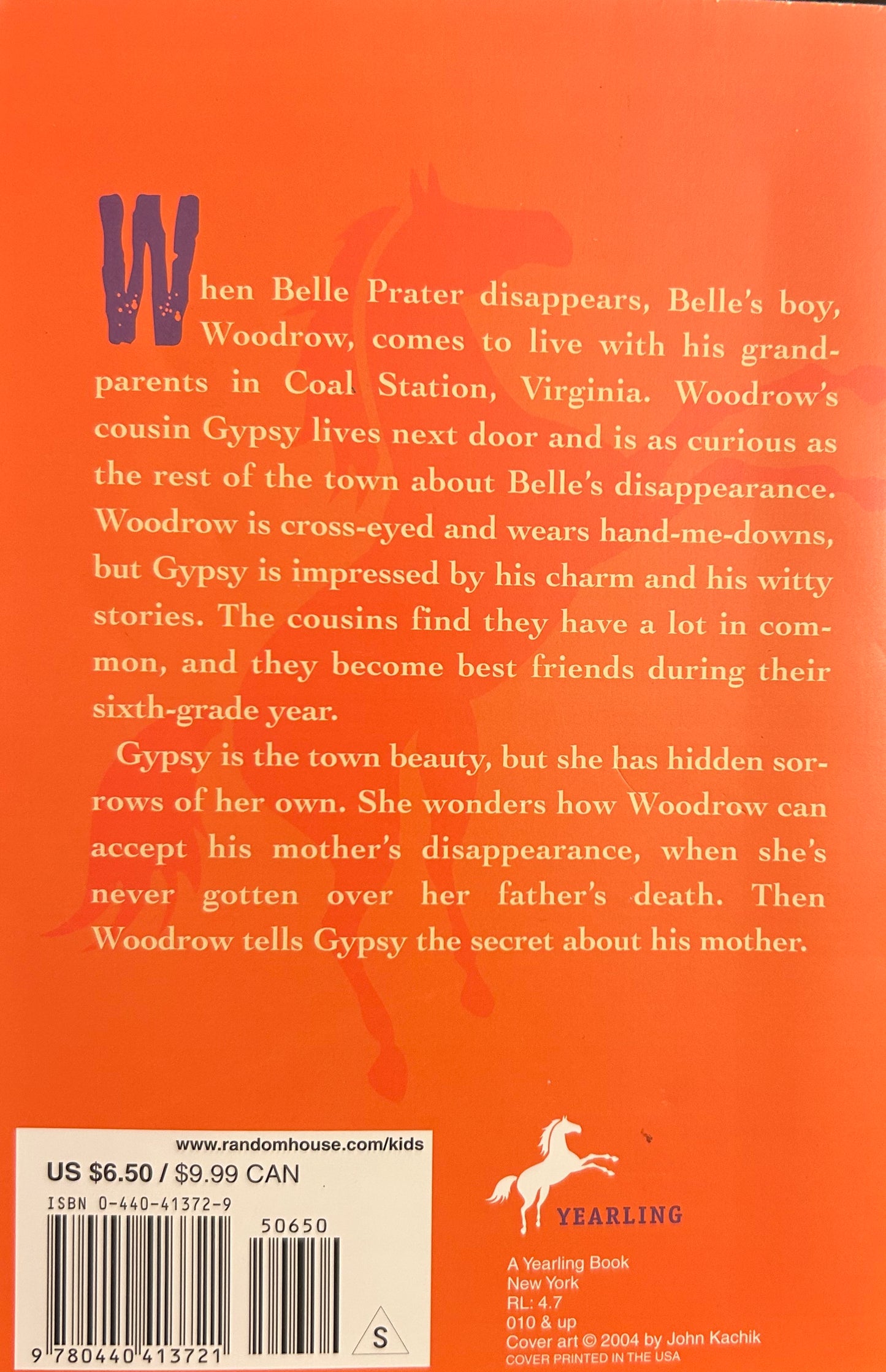 Belle Prater's Boy Novel by Ruth White