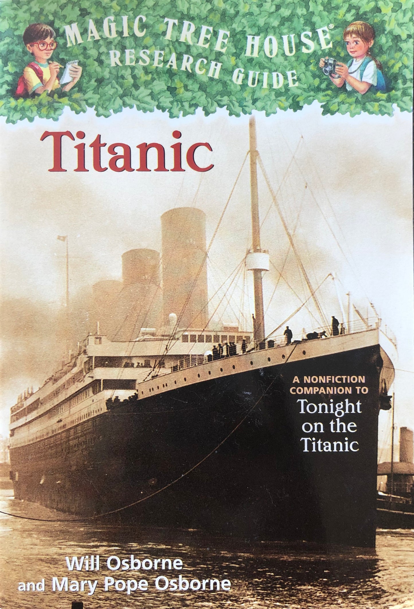 Magic Tree House Research Guide - Titanic