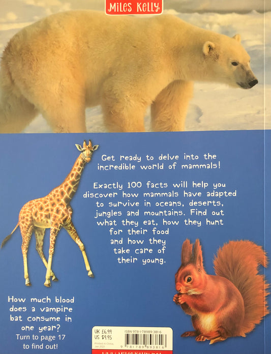 Miles Kelly 100 Facts Mammals