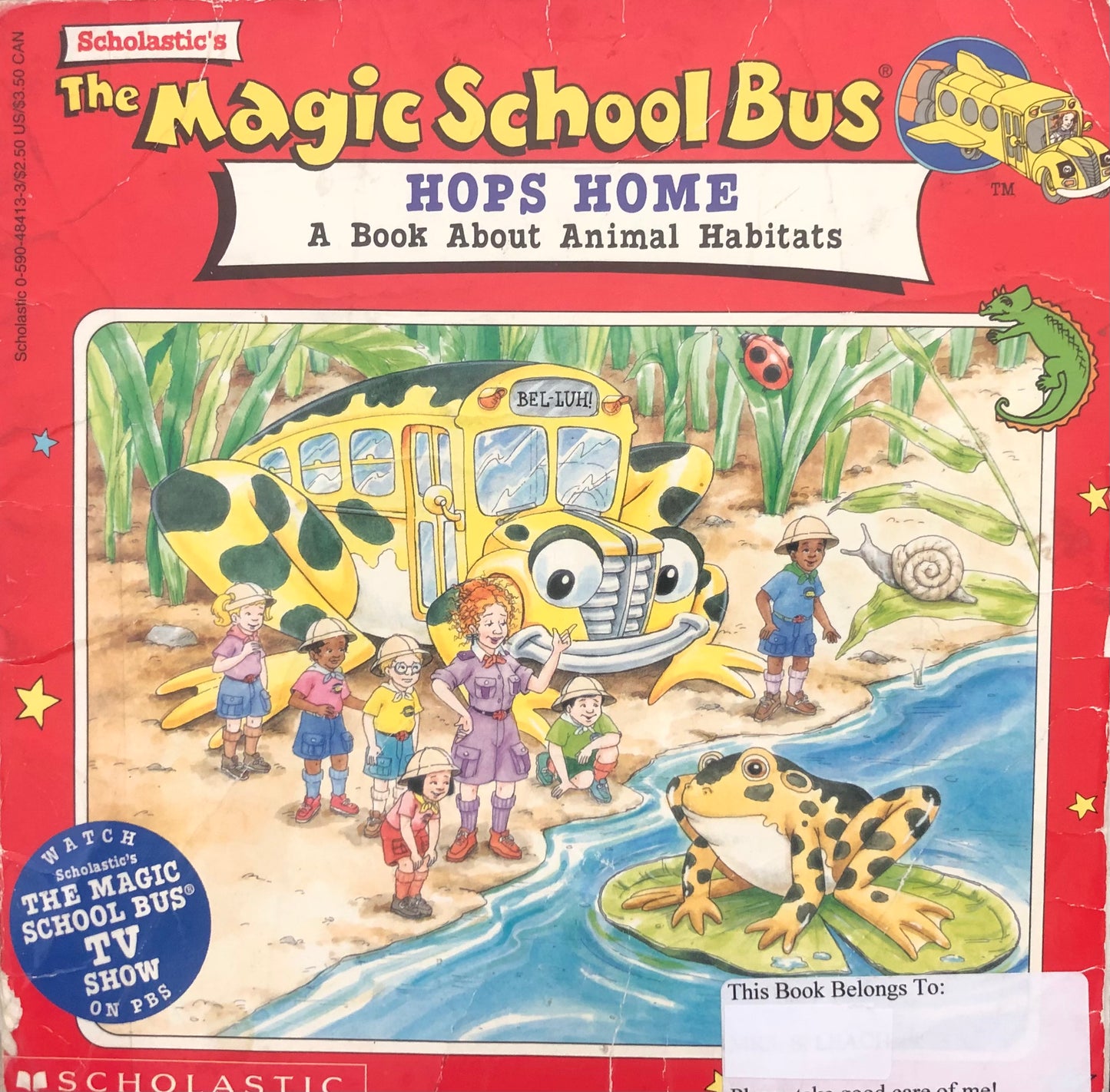 Magic School Bus - Hops Home A book about Animal Habitat