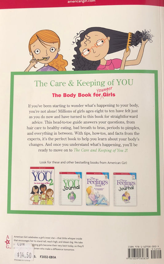 America Girl The care and Keeping of You