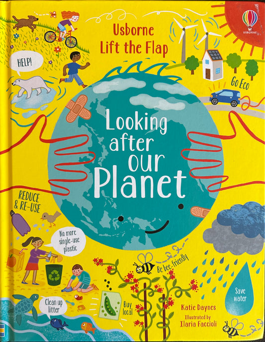 Usborne Lift-The-Flap Looking after our Planet