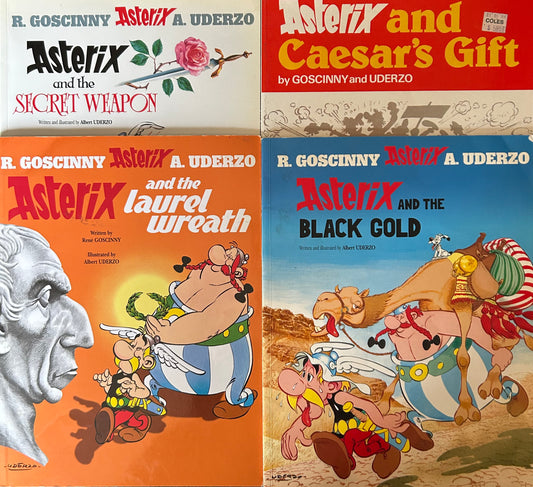 Asterix (4 books)