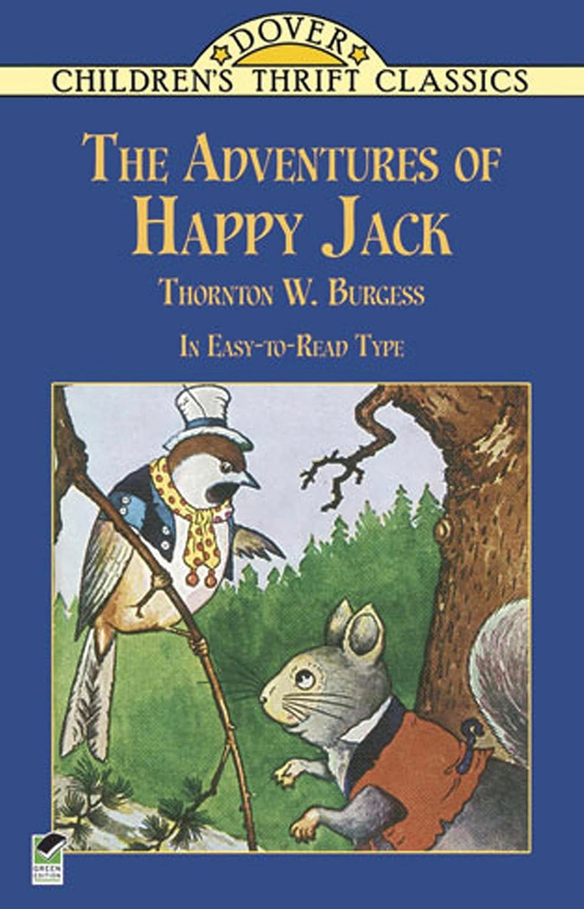 The Adventures of Happy Jack by Thornton Burgess